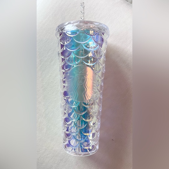 π Starbucks Unicorn Scales Iridescent China Overseas Venti Tumbler NEW - Picture 8 of 9